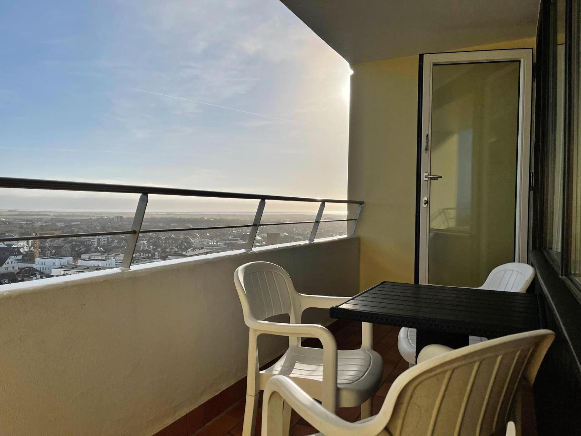 Haus Metropol App 327 Mit Meerblick Und Cityblick 3 Balkone Westerland Buitenkant foto
